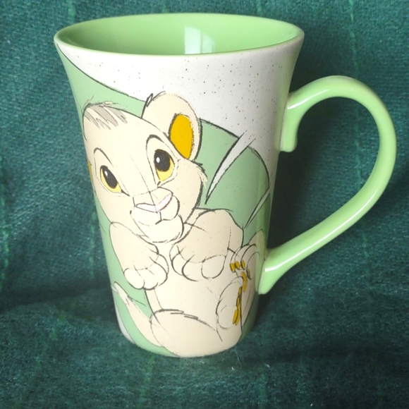 Disney Store Lion King Baby Simba Rafiki Tall Mug - Picture 2 of 5